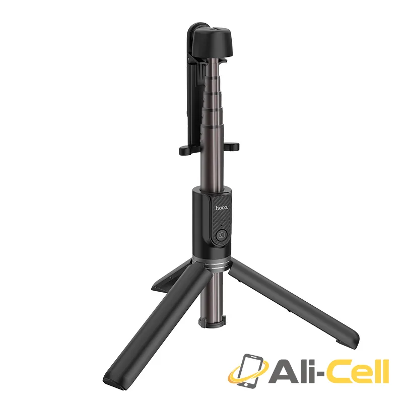 Selfie stick “K11” wireless tripod remote control (K11 Black) — 2