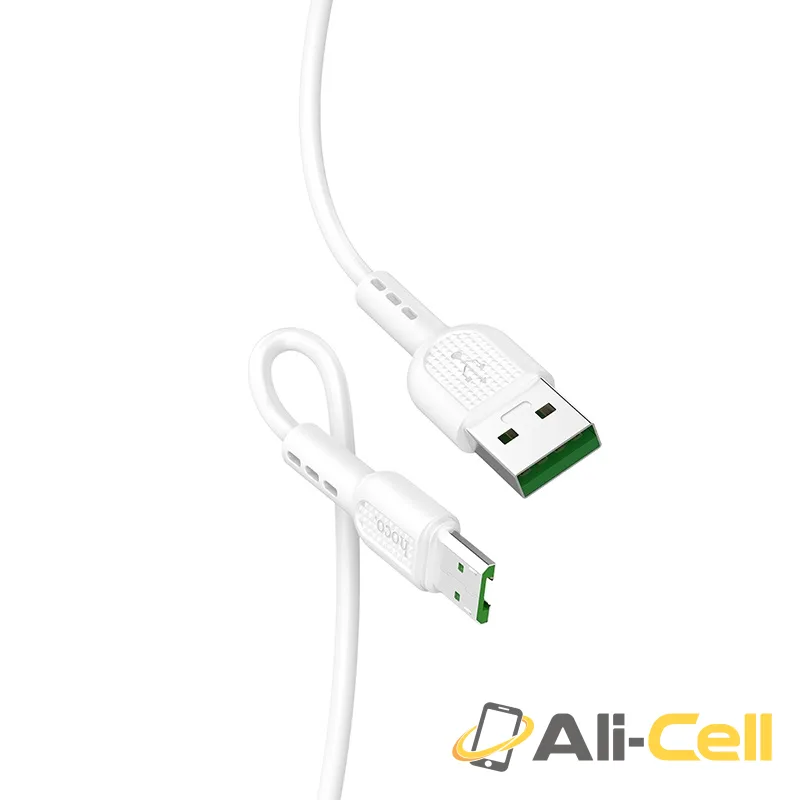Cable USB to Micro-USB “X33 4A Surge” charging data sync (X33 Micro Usb White, 1.0m) — 2