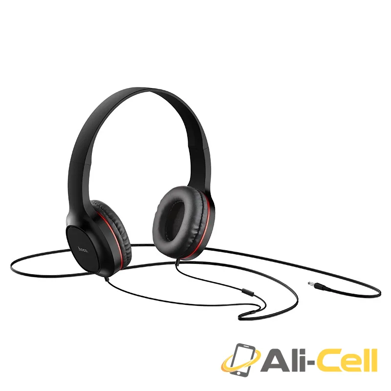 Headphones “W24 Enlighten” wired with mic set with earphones (W24 Blue) — 3