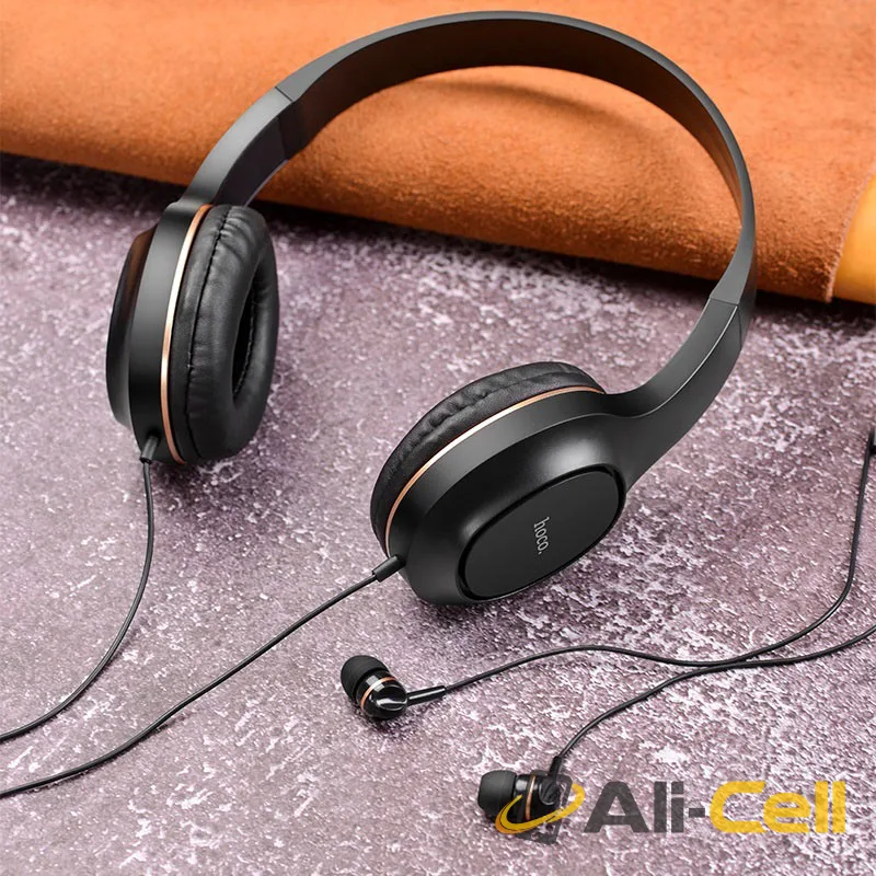 Headphones “W24 Enlighten” wired with mic set with earphones (W24 Purple) — 6