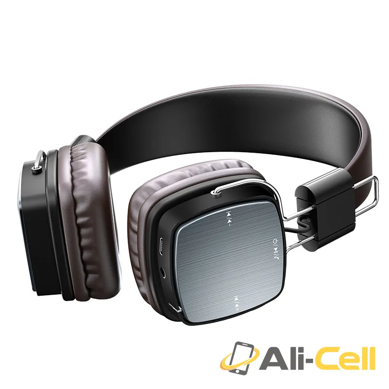 Headphones “W20 Gleeful” wireless and wired with mic (W20 Black) — 3