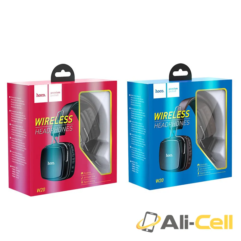 Headphones “W20 Gleeful” wireless and wired with mic (W20 Grey) — 7