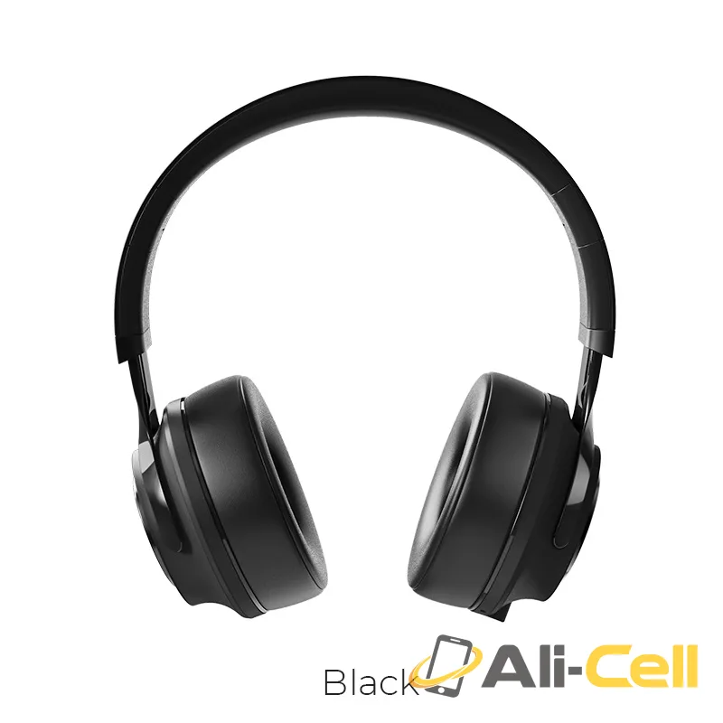Headphones “W22 Talent sound” wireless and wired with mic (W22 Black)