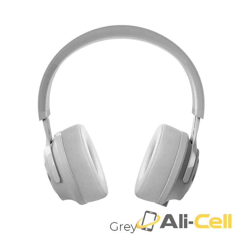 Headphones “W22 Talent sound” wireless and wired with mic (W22 Grey)