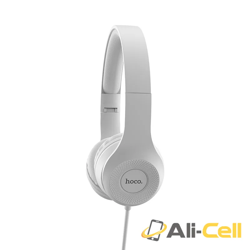 Headphones “W21 Graceful charm” wired headset with mic (W21 Black) — 2