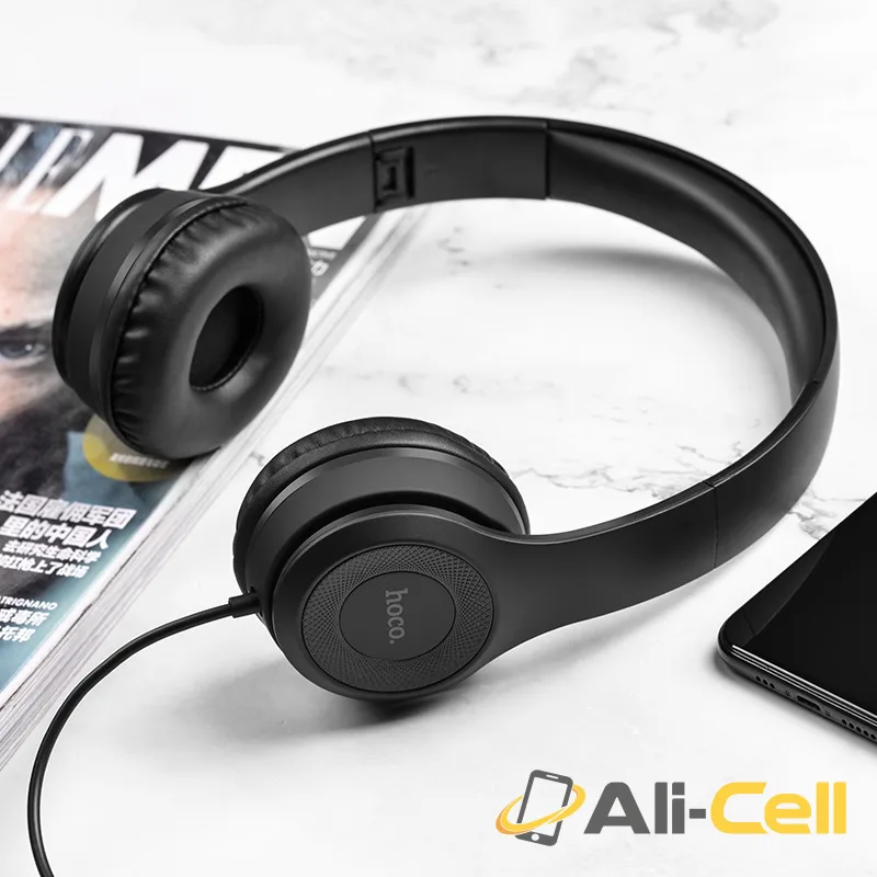 Headphones “W21 Graceful charm” wired headset with mic (W21 Black) — 5
