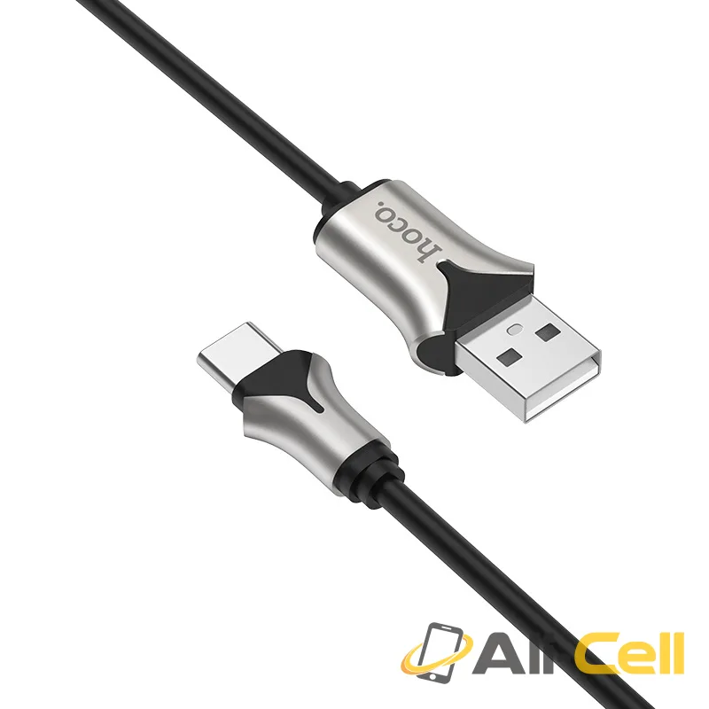Cable USB to Type-C “U67 Soft silicone” charging data sync (U67 Type C White, 1.2m) — 3