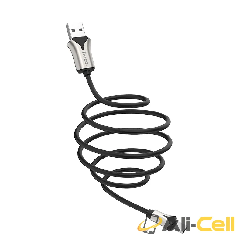 Cable USB to Type-C “U67 Soft silicone” charging data sync (U67 Type C White, 1.2m) — 4