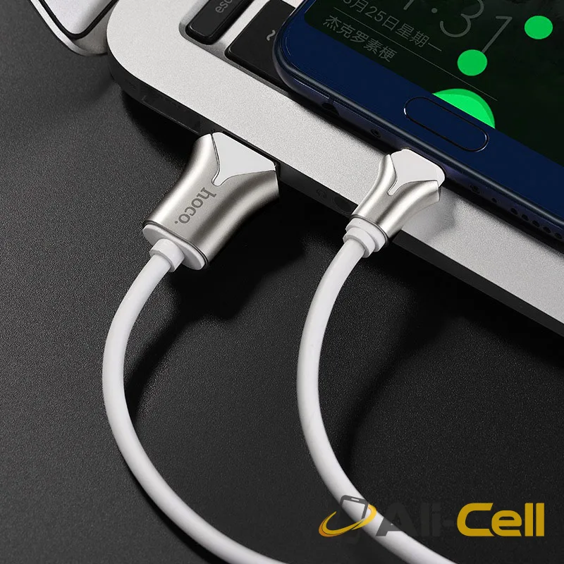 Cable USB to Type-C “U67 Soft silicone” charging data sync (U67 Type C White, 1.2m) — 5