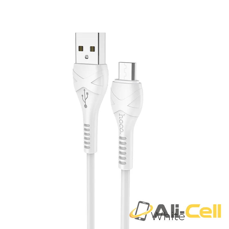 Cable USB to Micro-USB “X37 Cool power” charging data sync (X37 Micro Usb White, 1.0m)
