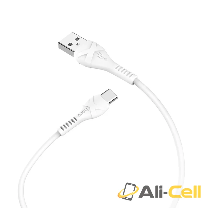 Cable USB to Type-C “X37 Cool power” charging data sync (X37 Type C White, 1.0m) — 2