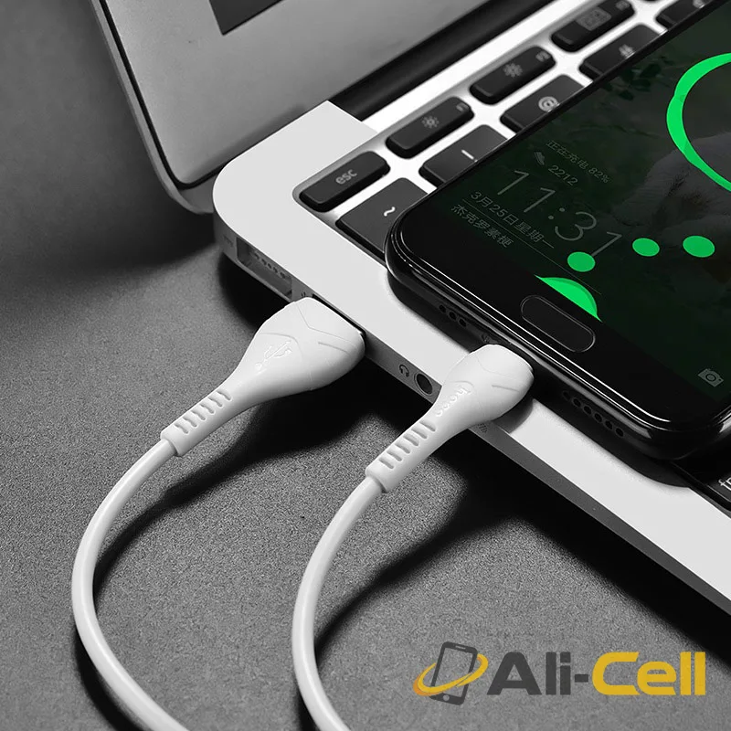 Cable USB to Type-C “X37 Cool power” charging data sync (X37 Type C White, 1.0m) — 6