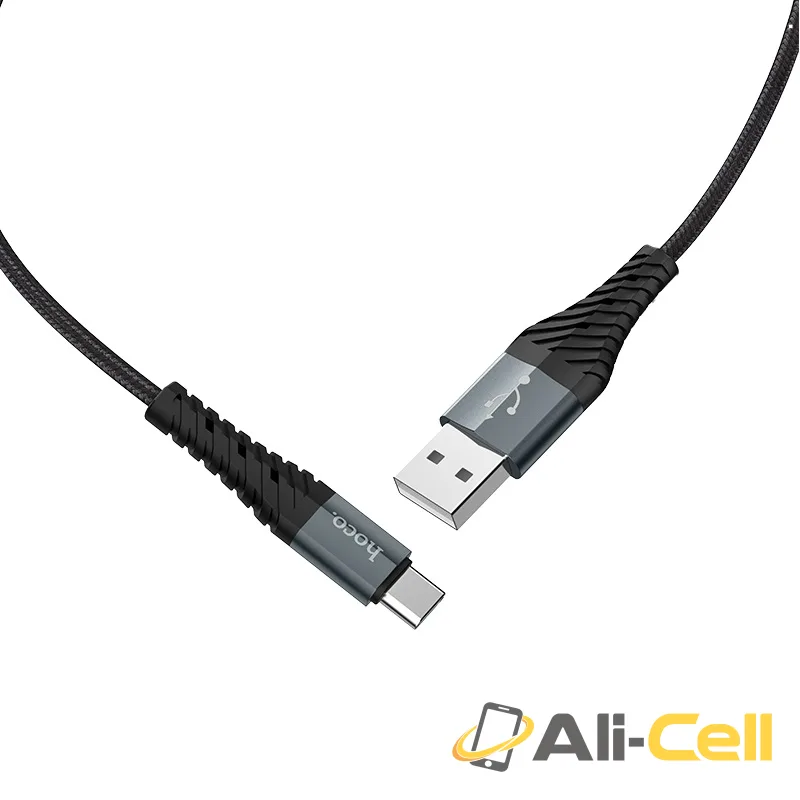 Cable USB to Type-C “X38 Cool Charging” charging data sync (X38 Type C Red, 1.0m) — 3