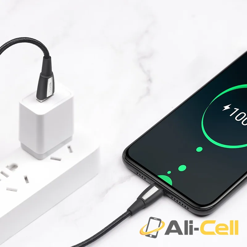 Cable USB to Type-C “X39 Titan” charging data sync (X39 Type C Black, 1.0m) — 5
