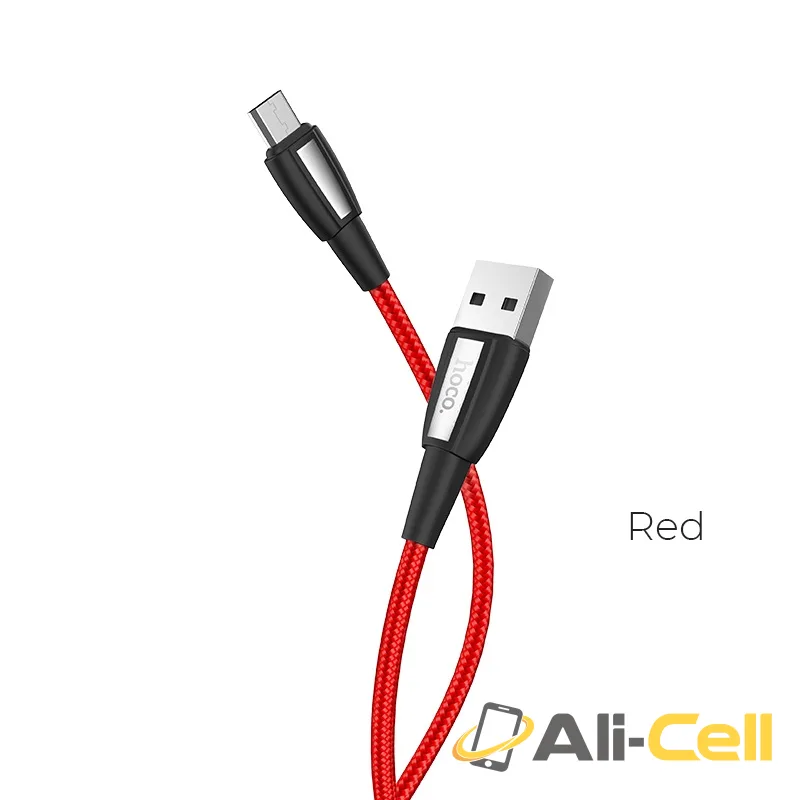 Cable USB to Micro-USB “X39 Titan” charging data sync (X39 Micro Usb Red, 1.0m)