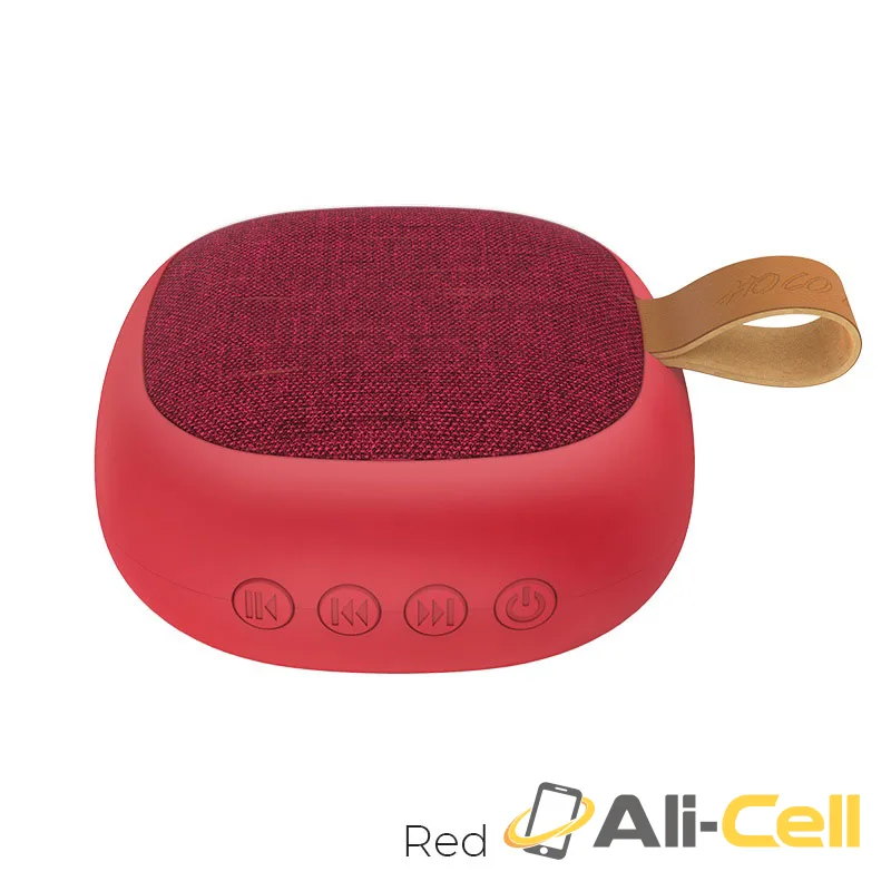 Wireless speaker “BS31 Bright sound” portable loudspeaker (Bs31 Red)