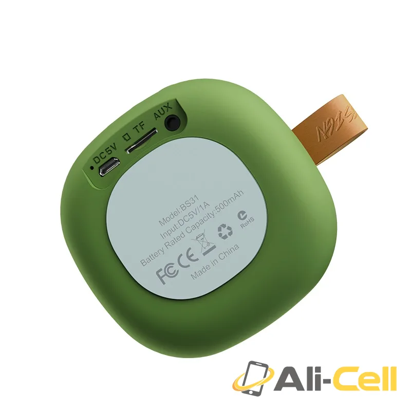 Wireless speaker “BS31 Bright sound” portable loudspeaker (Bs31 Army Green) — 3