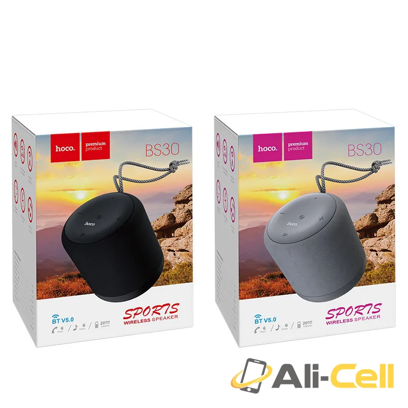 Wireless speaker “BS30 New moon” portable loudspeaker (Bs30 Black) — 7