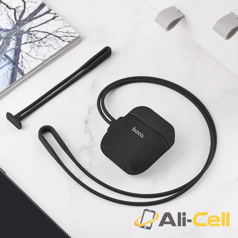 Protective silicone case “WB12” for Airpods 1 / 2 (Airpods 1 2 Wb12 Black) — 6