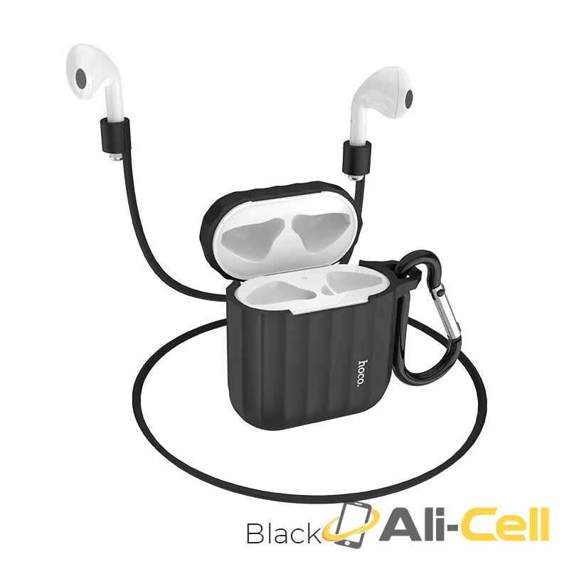 Protective silicone case “WB10” for Airpods 1 / 2 (Airpods 1 2 Wb10 Black)
