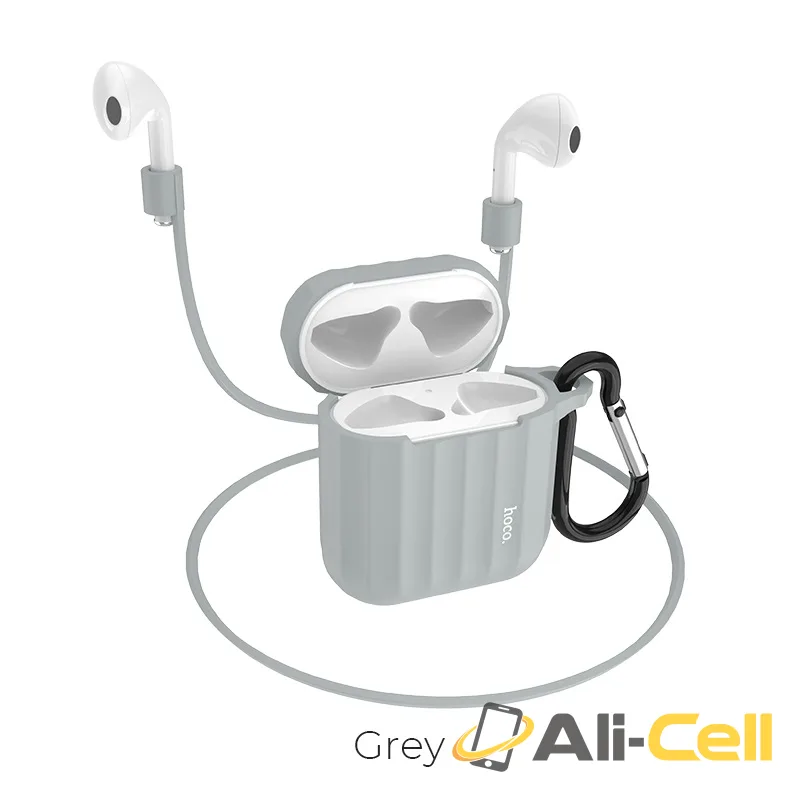 Protective silicone case “WB10” for Airpods 1 / 2 (Airpods 1 2 Wb10 Grey)