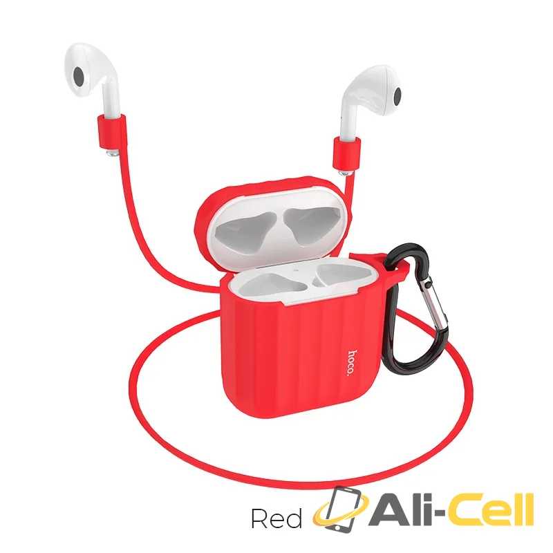 Protective silicone case “WB10” for Airpods 1 / 2 (Airpods 1 2 Wb10 Red)