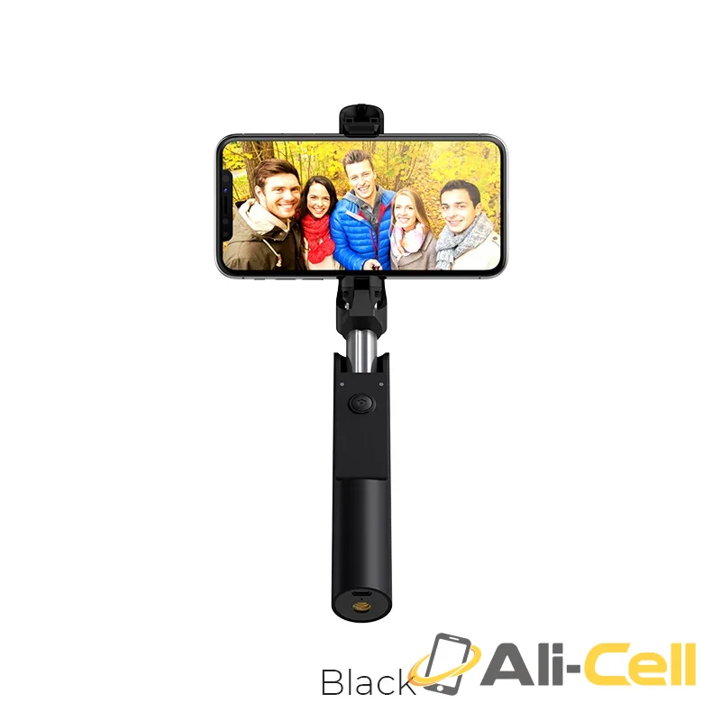 Selfie stick “K12 Lisa” wireless monopod remote control (K12 Black)
