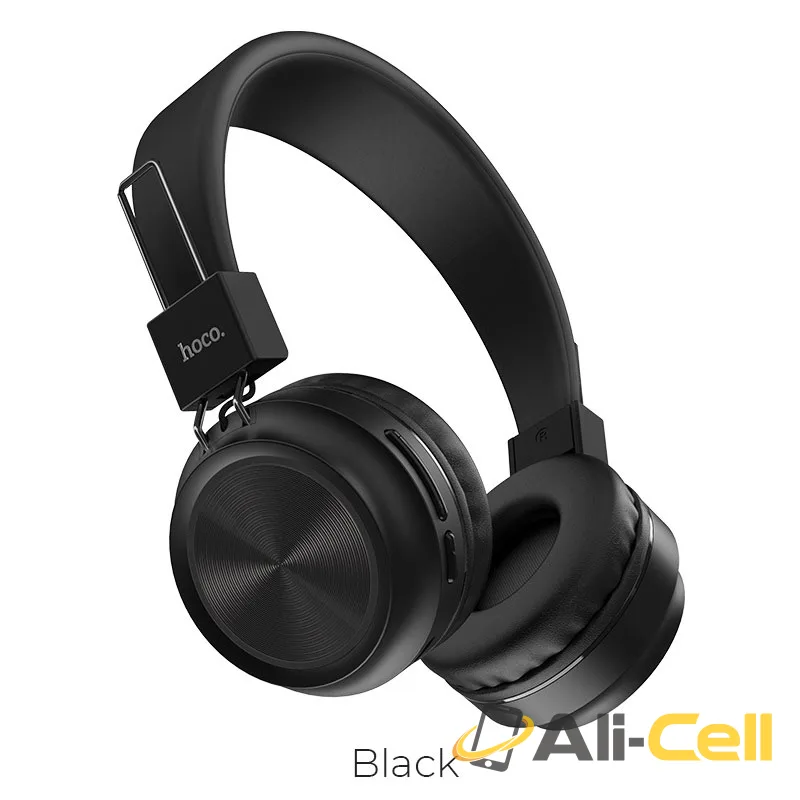 Headphones “W25 Promise” wireless and wired with mic (W25 Black)
