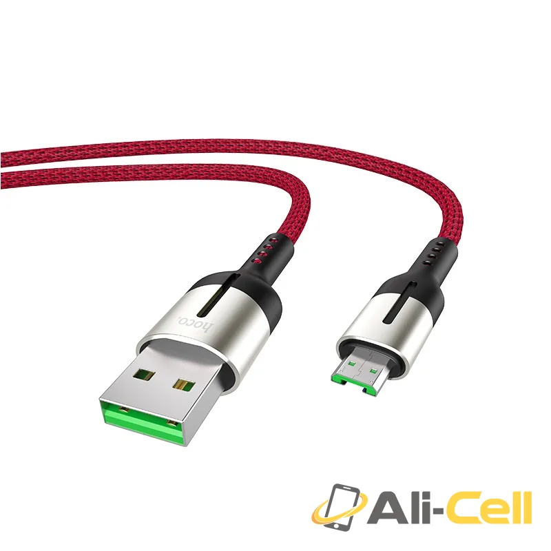 Cable USB to Micro-USB 4A “U68 Gusto” flash charging data sync (U68 Micro Usb Black, 1.2m) — 3