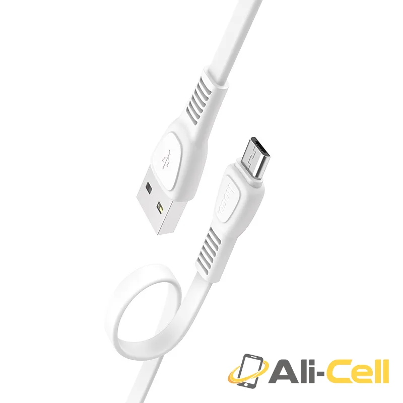 Cable USB to Micro-USB “X40 Noah” charging data sync (X40 Micro Usb White, 1.0m) — 4
