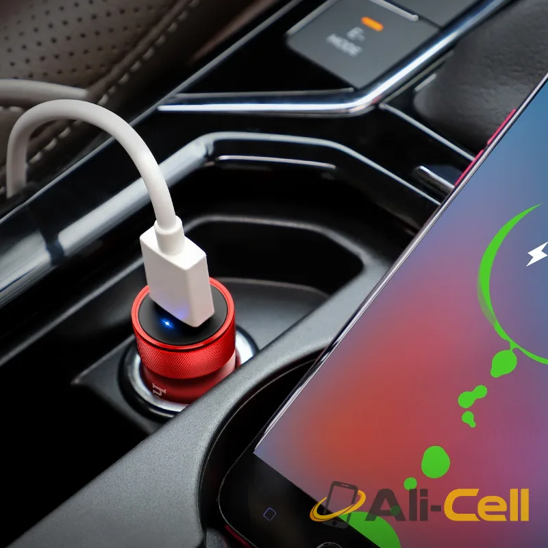 Car charger “Z32 Speed Up” single port QC3.0 (Z32 Red) — 6