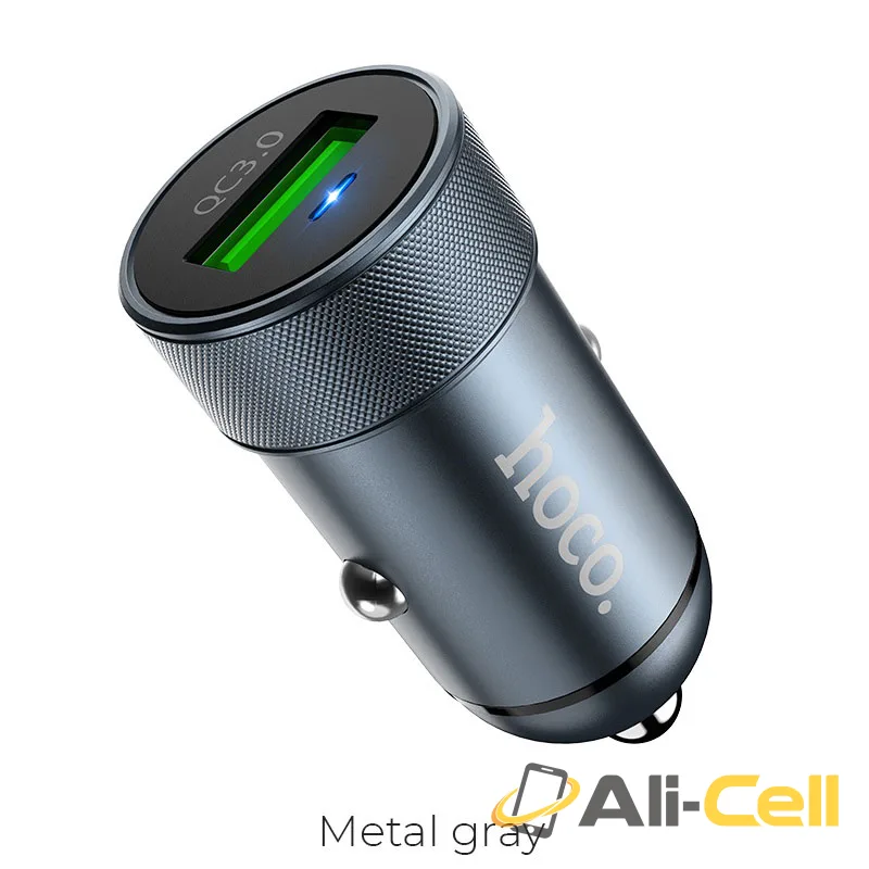 Car charger “Z32 Speed Up” single port QC3.0 (Z32 Metal Gray)