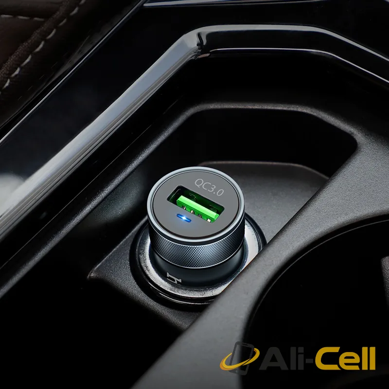 Car charger “Z32 Speed Up” single port QC3.0 (Z32 Metal Gray) — 5