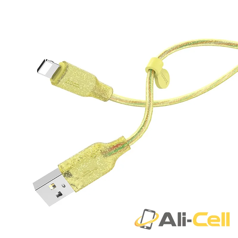 Cable USB to Lightning “U73 Star galaxy” charging data sync (U73 Lightning Blue, 1.2m) — 2