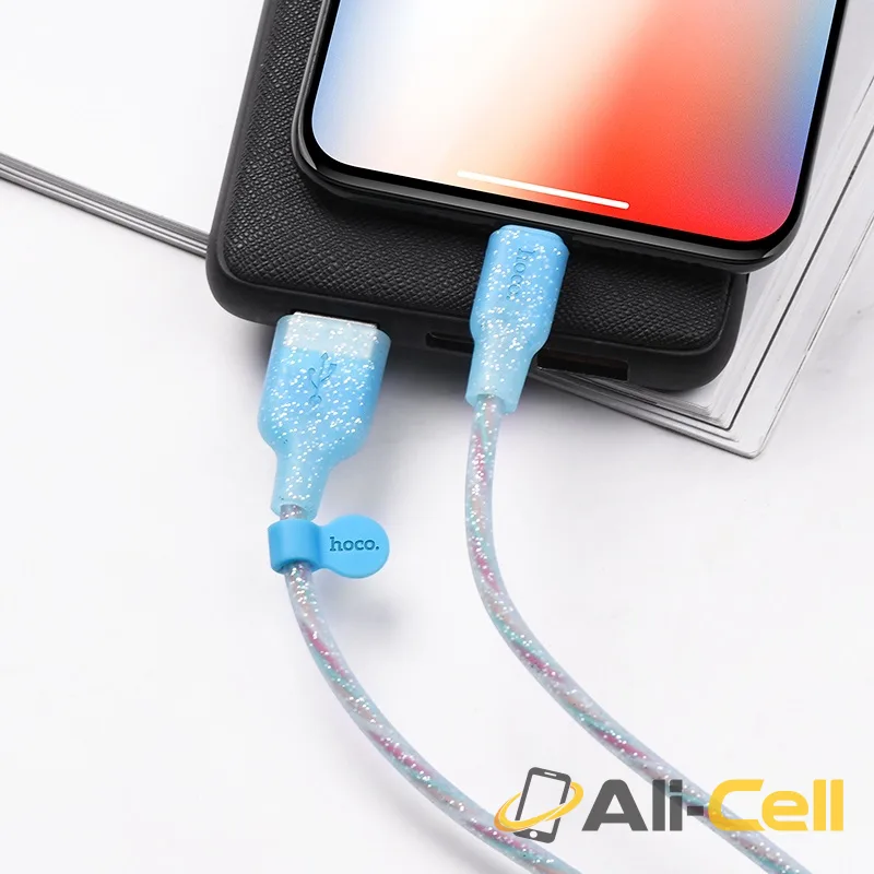 Cable USB to Lightning “U73 Star galaxy” charging data sync (U73 Lightning Blue, 1.2m) — 6