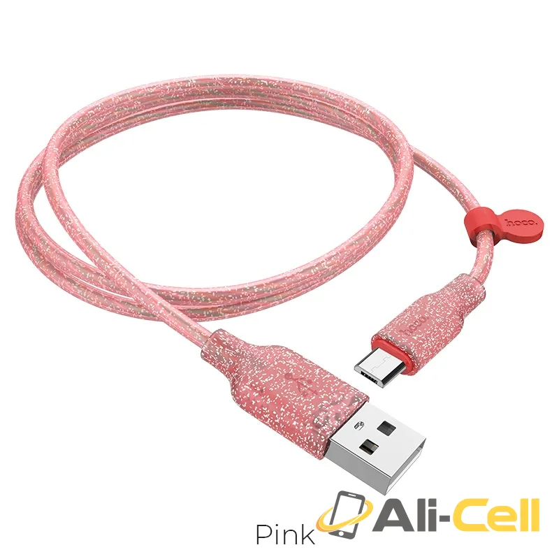 Cable USB to Micro-USB “U73 Star galaxy” charging data sync (U73 Micro Usb Pink, 1.2m)