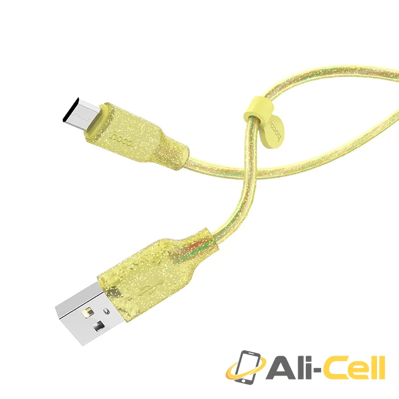 Cable USB to Micro-USB “U73 Star galaxy” charging data sync (U73 Micro Usb Pink, 1.2m) — 3