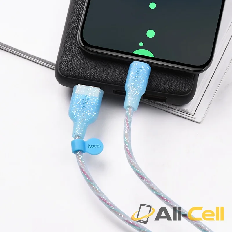 Cable USB to Type-C “U73 Star galaxy” charging data sync (U73 Type C Yellow, 1.2m) — 6