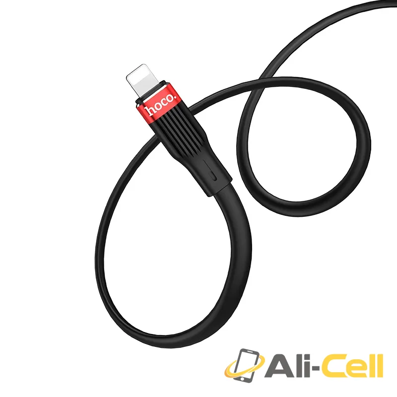 Cable USB to Lightning “U72 Forest” charging data sync (U72 Lightning Red, 1.2m) — 3