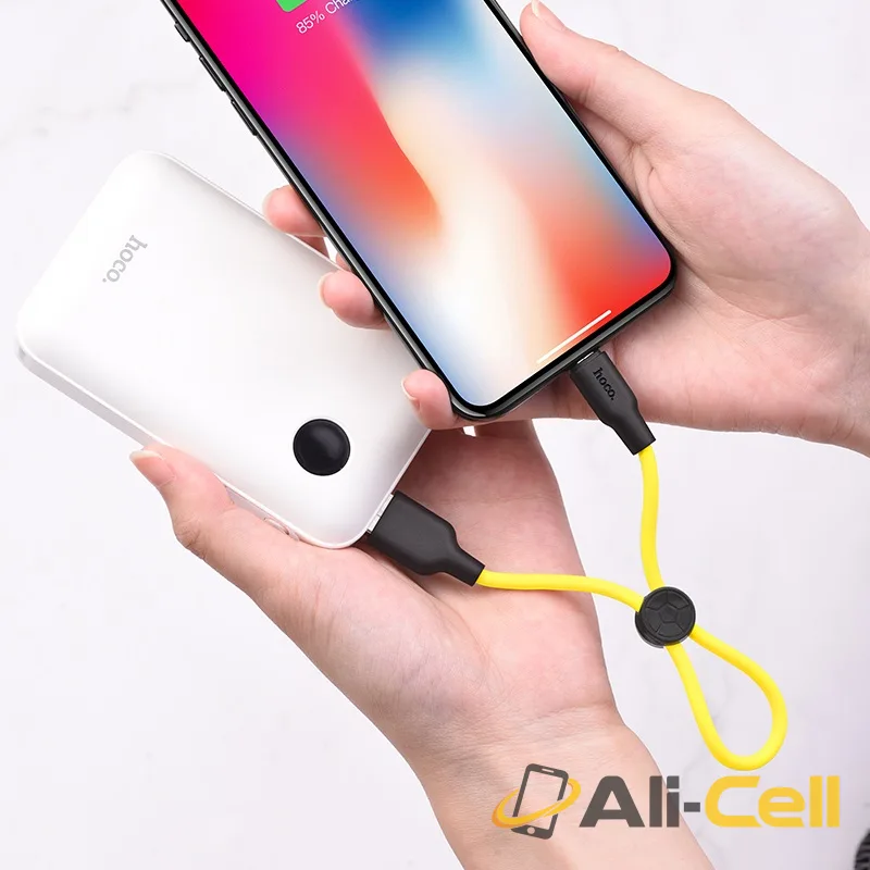 Cable USB to Lightning “X21 Plus” charging data sync 0.25m (X21 Plus Lightning 25cm Black White) — 5