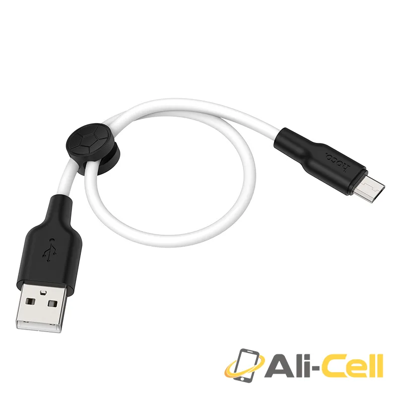 Cable USB to Micro-USB “X21 Plus” charging data sync 0.25m (X21 Plus Micro Usb 25cm Black Blue) — 4