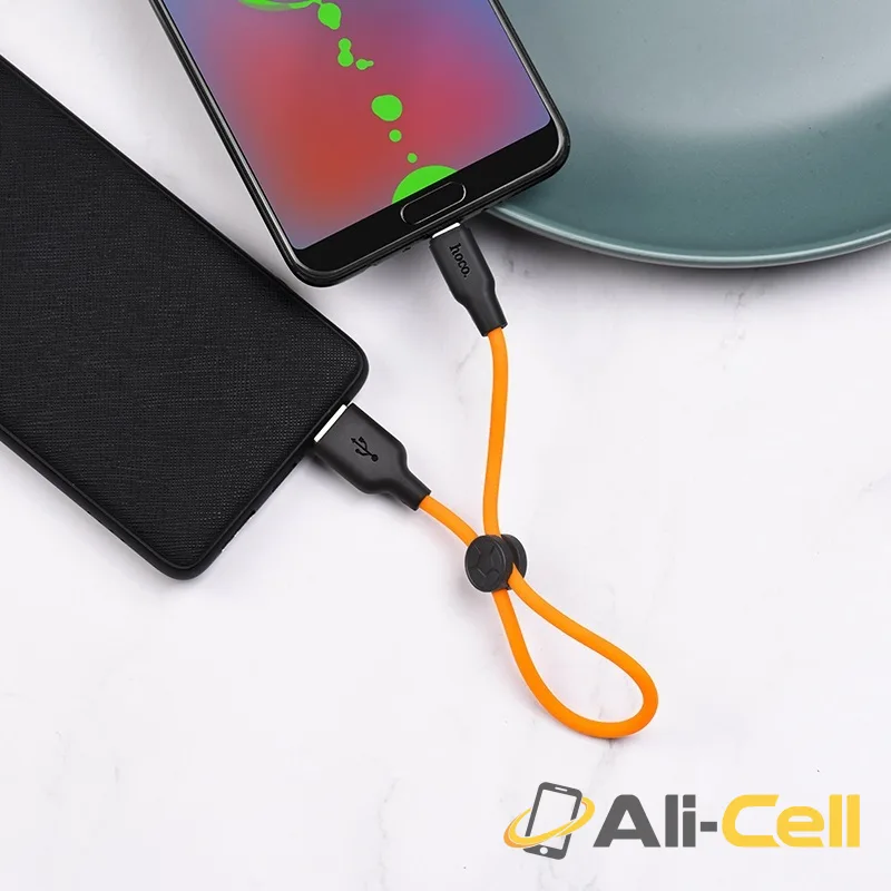 Cable USB to Micro-USB “X21 Plus” charging data sync 0.25m (X21 Plus Micro Usb 25cm Black Orange) — 6
