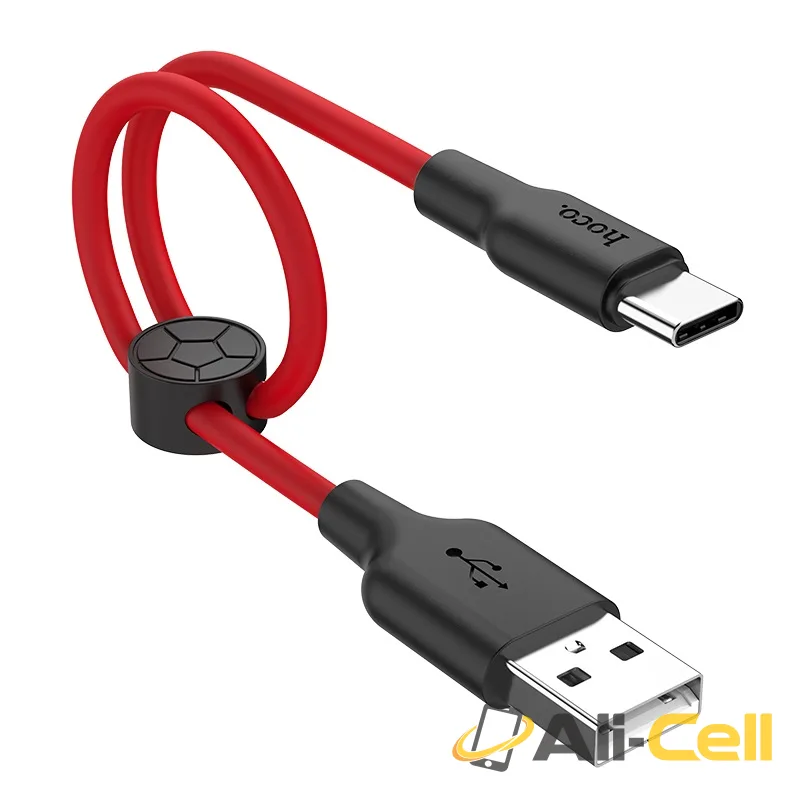 Cable USB to Type-C “X21 Plus” charging data sync 0.25m (X21 Plus Type C 25cm Black White) — 2