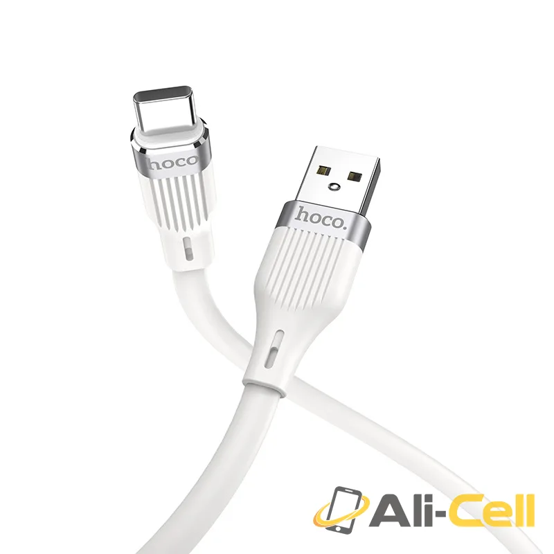 Cable USB to Type-C “U72 Forest” charging data sync (U72 Type C Red, 1.2m) — 2