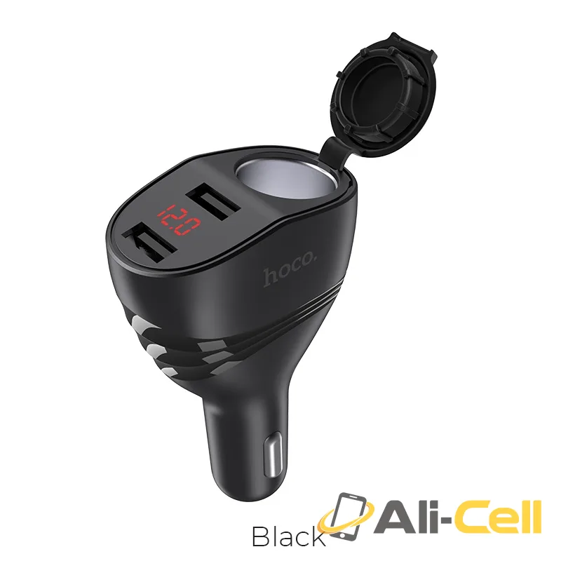 Car charger “Z34 Thunder power” dual USB output (Z34 Black)