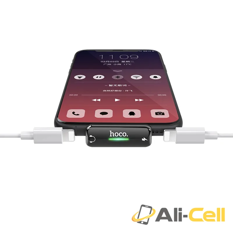 Adapter dual Lightning “LS27” audio converter (Ls27 Silver) — 3