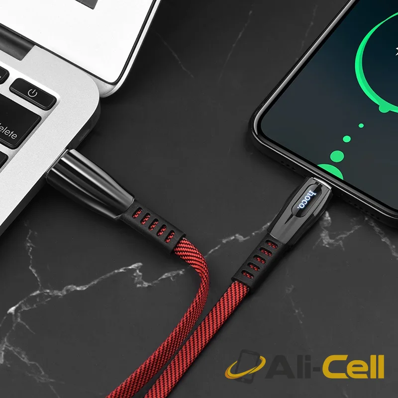 Cable USB to Type-C “U70 Splendor” charging data sync (U70 Type C Red, 1.2m) — 6