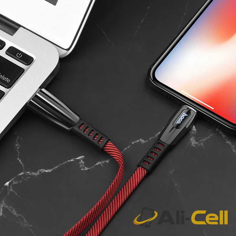 Cable USB to Lightning “U70 Splendor” charging data sync (U70 Lightning Dark Gray, 1.2m) — 6