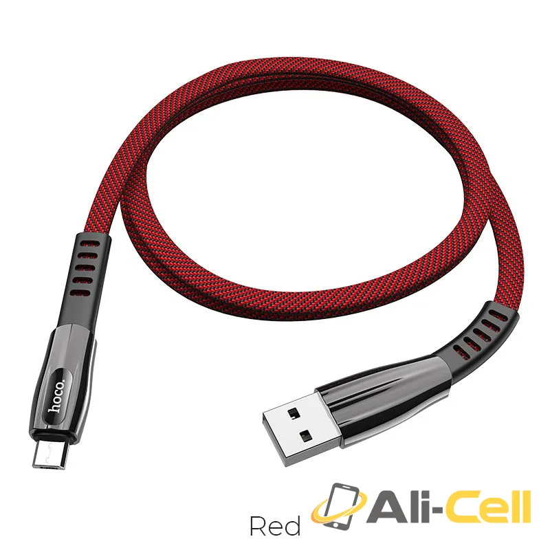 Cable USB to Micro-USB “U70 Splendor” charging data sync (U70 Micro Usb Red, 1.2m)
