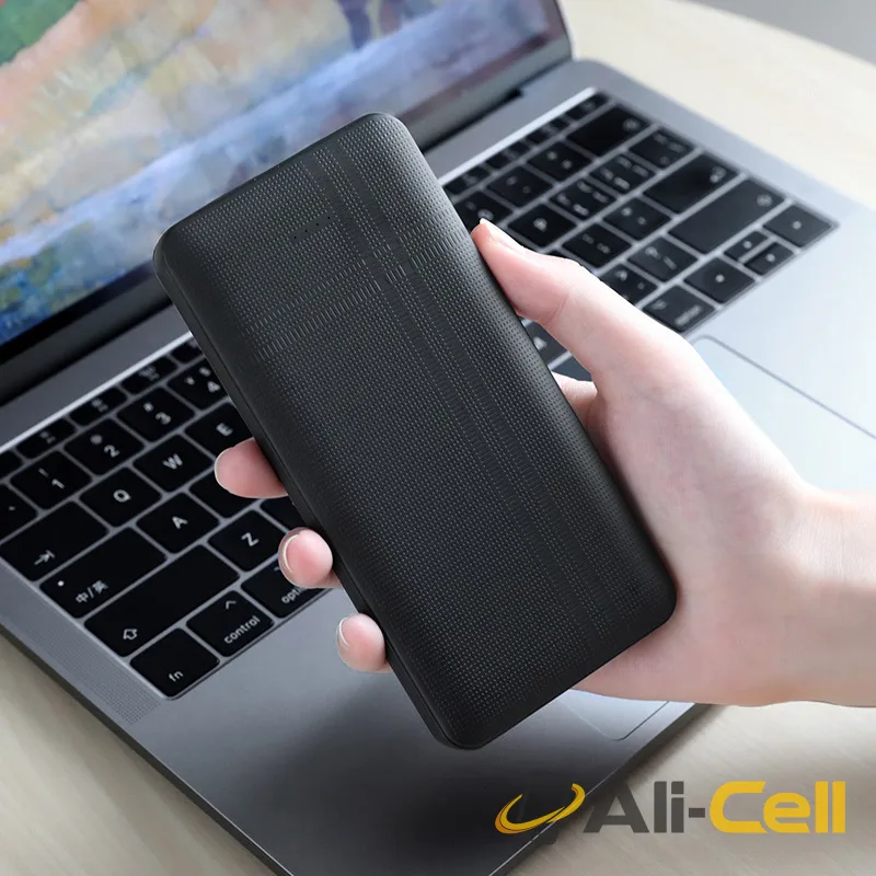 Power bank “J48 Nimble” 10000mAh dual USB output (J48 Black) — 5